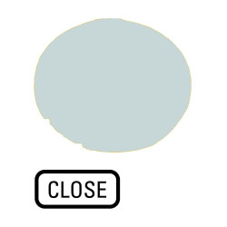 Lens,flat,with inscription