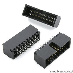 281273-1 Connector 2x8 Pin THT AMP
