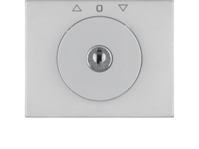 BERKER K.5 Płytka czołowa z kluczykiem do Wyłącznika żaluzjowego obrotowego stal szlachetna 1079720400 HAGER