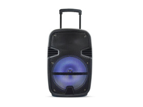 VT-6212 35W Przenośny głośnik karaoke bluetooth gniazdo USB slot na kartę micro SDgniazdo AUXMikrofonPodświetlenie LED (30 cm) 7