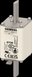 NH fuse NH1, 250 A, aR, 440 V (DC), 100 kA breaking capacity, 3NB1128-0KK10