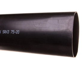 Rura termokurczliwa grubościenna z klejem, czarna, SRH3 75-20 1000mm, 127522