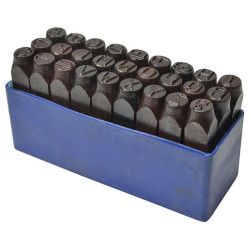 Faithfull LP/6SB Letter Punch Set 6mm