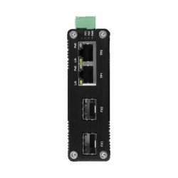 Switch PoE 2-portowy 1Gbps + 2xSFP BCS-ISP02G-2SFP