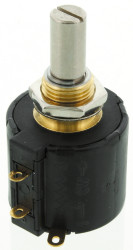 Potencjometr 10kΩ typ Obrotowy Bourns średnica wału 6,35 mm 2W długość wału 20.6mm Montaż panelowy