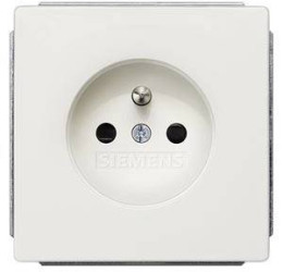 Gniazdo podtynkowe Siemens 5UB13671 platynowy