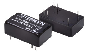 Przetwornica DC-DC, 8W, Uwe 18 → 75 V DC, Uwy 24V dc, Iwy 335mA, Artesyn / Advanced Energy