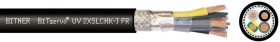 Przewód do przetwornic BiTservo UV 2XSLCHK-J 4G1,5 IP2620 klasa Dca-s1b d2 a1 /bębnowy/