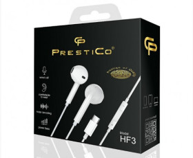 SLUCHAWKI Z MIKR.USB CHF3 PRESTICO BIALE