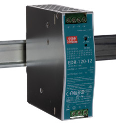Zasilacz szyny DIN U wy 12V dc I wy 10A U we 90 → 264V ac MEAN WELL 120W impulsowy