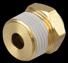 Screw connection, straight, R3/8 &lt;&gt; Ø 8 mm