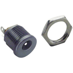 TruComponents 201203 Low power Socket, vertical vertical 6.3 mm 2 mm