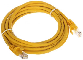 Patchcord RJ45/3.0-YELLOW 3m