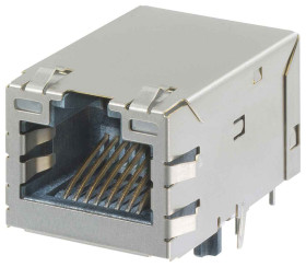 Złącze RJ45 Żeński Złącze RJ45 Montaż na panelu Molex 8-żyłowe
