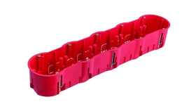 Puszka Końcowa Pk60 Głęboka Pięciokrotna Do Płyt Gipsowych A.0048Ag /6Szt./