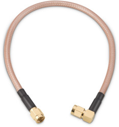 Kabel koncentryczny złącze A SMA złacze B SMA długość 152.4mm typ kabla RG142 Z zakończeniem
