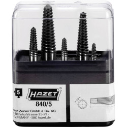 Hazet 840/8 Screw Extractor Set M3-M45 Durable Precision Tool