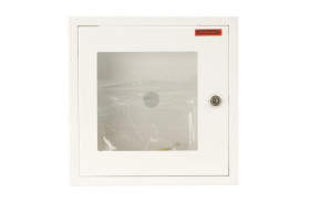 Szafka do wyłącznika p.poż. fi22mm natynkowa/podtynkowa biała RU-PPOz
