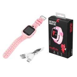 SmartWatch dla dzieci Maxlife Kids Watch MXKW-300 różowy / MXKW300/R