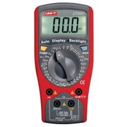 Multimetr UT50C, pomiar temp. częstotl.