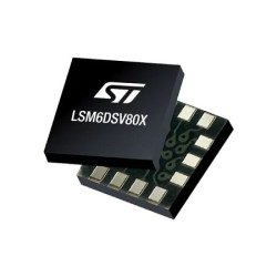 Czujnik inercyjny Przyspieszeniomierz, Żyroskop Montaż powierzchniowy STMicroelectronics LGA-14L 6-osiowy