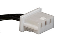 Kabel przewód-płytka, PicoBlade, 125 V, 1 A, raster: 1.25mm, 600mm, Cyna, Czarny