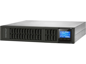 UPS POWERWALKER online 1000VA 3x IEC OUT USB/RS-232 LCD RACK 19/TOWER VFI 1000 CRM LCD