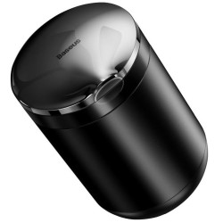 Popielniczka samochodowa mini BASEUS, z podświetleniem LED, czarna