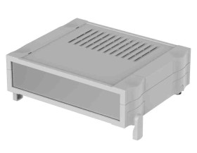 Obudowa, 240.68 x?196.9 x?65.2mm, ABS, kolor: Jasnoszary, Bopla