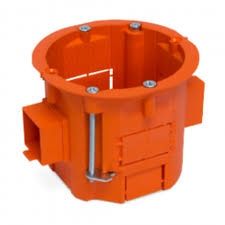 Puszka końcowa 60×60 podtynkowa, szeregowa, do płyt gipsowych