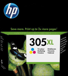 3YM63AE HP 3-colour ink- HP 305XL - Original