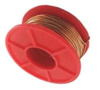 DNE015-010 Drut miedziany w emalii 0.15 mm - szpulka 0.10kg - (ok. 630m)