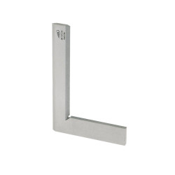 HELIOS PREISSER 0388102 Bevelled Steel Square 50x40mm 90&#xB0; Angle Tester