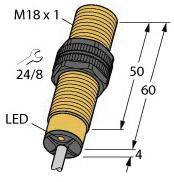 Turck Czujnik indukcyjny nie podtynkowy NI8-S18-AZ3X