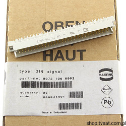 09731966902 Connector 3 x 32 Pin DIN 41612 THT HARTING