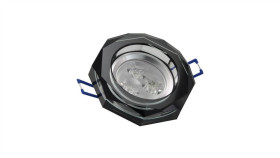 Downlight Led Power Raflo Black 3*1W Biały Dzienny