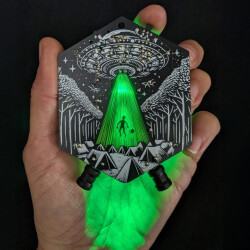 EMF Explorer Badge Soldering Kit