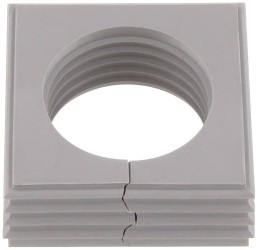 CONTA-CLIP 28591.6 Element uszczelniający KDS-DEG 29-30 GR, (D x S x W) 42.8 x 42.8 x 17.7 mm, termoplastyczny elastomer