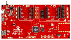 Płyta rozwojowa MIPS32 Microchip Curiosity PIC32MX470 Mikrokontroler Mikrokontroler Sam DM320103
