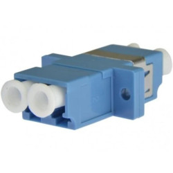 MIRSAN Adapter OS2 singlemodowy LC duplex (niebieski)