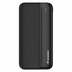 PowerBank 10000mAh Wozinsky 2xUSB, USB-C, Czarny WPBBK1