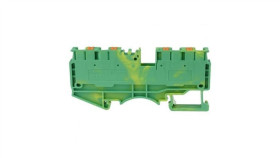 Złączka Szynowa 4Mm2 1P 4-Przewodowa Sprężynowa Żółto-Zielona Pe 5804