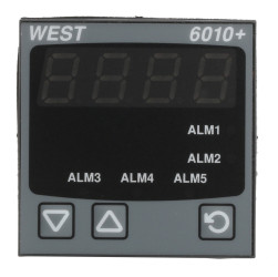 Wskaźnik procesu RTD, termopary West Instruments 45 x 45 mm LED