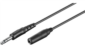 Przedłużacz Do Słuchawek I Audio Aux, 3-Pinowy 6,35 Mm - Długość Kabla 5 M