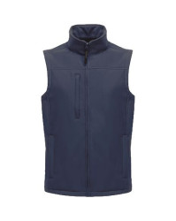 Kamizelka robocza, rodzaj: Męski, S, Czarny, Tkanina softshell