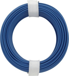 Donau Elektronik 118-2 Przewód linka 1 x 0.14 mm² niebieski 10 m