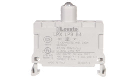 Oprawka Z Led Czerwona 12-30V Ac/Dc Lpxlpbb4