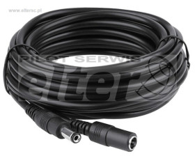 Przedłużacz DC 2,1/5,5mm 5m wt/gn