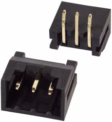 Wtyk PCB 3-pinowe raster: 2.0mm -rzędowe Hirose Przewlekany 3.0A 250.0 V.
