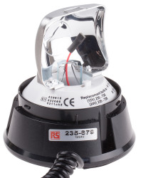 Sygnalizator 12 V DC, 24 V DC Obrotowe Montaż powierzchniowy Żarowe